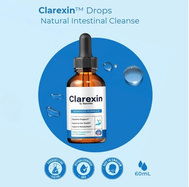 Clarexin Drops advanced botanical formula 60ml
